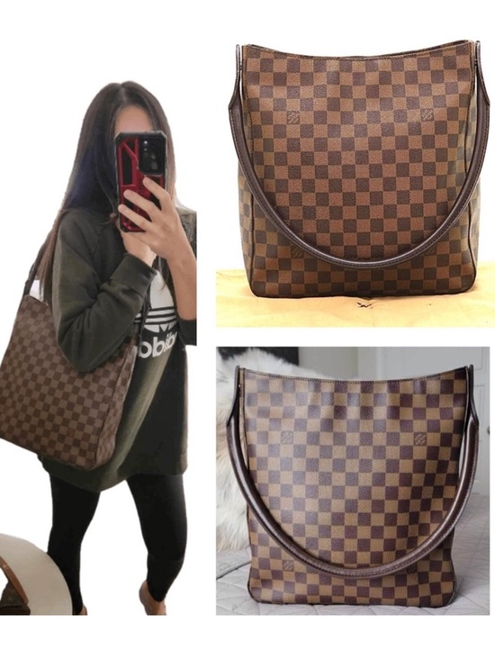Louis Vuitton Handbags - 💎✨ BEAUTIFUL ✨💎 RARE LOOPING GM DAMIER EBENE LOUIS VUITTON